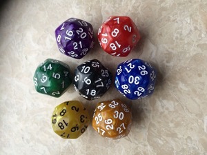 <strong>Custom</strong> Logo 16mm Polyhedral <strong>Dice</strong> - Acrylic Options for DND &amp; Board Games - Product Image 6