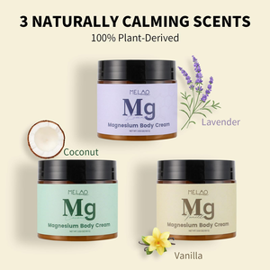Crème pour le corps au magnésium de marque privée aide à apaiser les muscles favorise la relaxation Crème naturelle au magnésium pour un meilleur sommeil Lot de 3 - Product Image 3