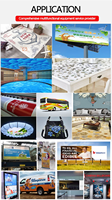 Yotta R1800 Roll Printer 1,8 m 3,2 M R1800 Gen5/Gen6 Cabezal de impresión Plotter Lienzo de gran formato Banner Póster Impresora de inyección de tinta Uv