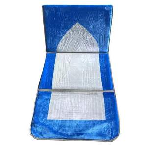 Tappetino di preghiera per la preghiera musulmana tappeto islamico pieghevole musulmano tappeto Sajjadah per la preghiera - Product Image 6