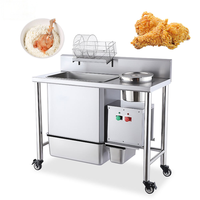 Offre Spéciale Henny Penny Fast Food électrique automatique KFC Table de panure d'ailes de poulet pour un usage commercial
