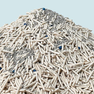 Litière pour chat de haute qualité, jetable dans les toilettes, produit OEM/ODM, 70% tofu, 25% bentonite, 5% SAP, litière pour chat mélangée - Product Image 2