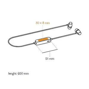 Earphones <b>Hemp</b> bamboo fiber wheat ecological gadgets - Product Image 3