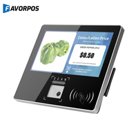 Escáner de Códigos de Barras con NFC para Bibliotecas, Escáner de Códigos QR con Pantalla Táctil, Máquina de Control de Asistencia