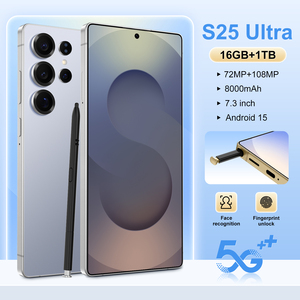 Livraison gratuite, téléphone portable 5G neuf de 7,3 pouces, 16 Go + 512 Go, 48 + 108 MP, double SIM, Android débloqué, téléphone mobile S25 Ultra, smartphones - Product Image 2