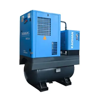 Stationary oilless laser cutting used scroll rotary 15 hp air compressor 15hp machine for sale