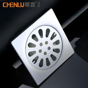 Desagüe de Piso de Acero Inoxidable de 10 Pulgadas Cuadradas, Anticorrosión, Antiolores, para Ducha o Balcón - Product Image 5