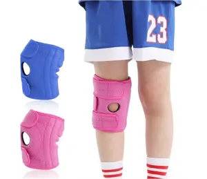 Sport-Kniebandage für Kinder verstellbare Kompression Knieunterstützung Metallseite Stabilisatoren Kniebandage Knie Protektor