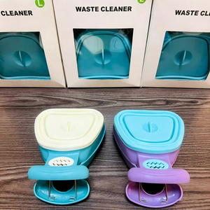 Manufacturer Wholesale Simple Plastic <b>Cat</b> & Dog Poop Scooper with Mint Fragrance for Pet Waste Disposal - Product Image 5