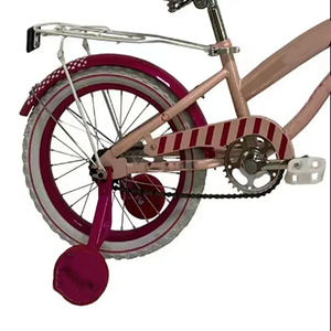 Vélo pour enfants anti-transpiration <span class=keywords><strong>16</strong></span> <span class=keywords><strong>pouces</strong></span> avec roues d'apprentissage - Poignée respirante et siège confortable pour la conduite estivale sur route - Product Image 3