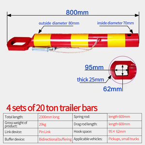 <span class=keywords><strong>Barre</strong></span> <span class=keywords><strong>de</strong></span> traction anti-collision arrière 3T/5T/8T/20T/50T pour véhicule <span class=keywords><strong>de</strong></span> sauvetage, remorque, outils <span class=keywords><strong>de</strong></span> <span class=keywords><strong>remorquage</strong></span> automobile en acier, <span class=keywords><strong>barre</strong></span> lumineuse - Product Image 4