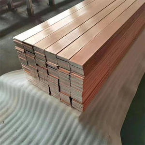 Barras Colectoras de Aluminio Revestidas de Cobre de 25% - 30% Cu, 16*4 25*5 60*15, Barra Colectora de Aluminio Recubierta de Cobre para Equipos Eléctricos - Product Image 3