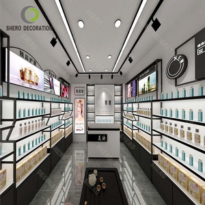 Meubles de magasin de cosmétiques, design intérieur, présentoirs de maquillage et de parfums, ensemble complet pour boutique de cosmétiques dans un centre commercial - Product Image 4