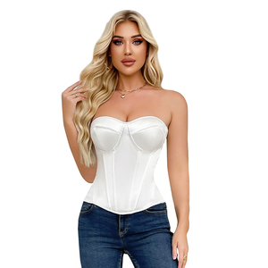 Soutien-gorge <span class=keywords><strong>sexy</strong></span> respirant très populaire, robes de bal, robes de mariée, corsets noirs et blancs pour la confection de robes - Product Image 1