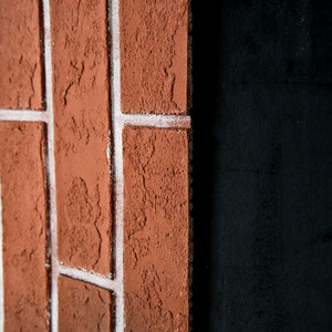 Panneau mural souple en <span class=keywords><strong>pierre</strong></span> pour bâtiment commercial, tuiles de briques rouges flexibles, revêtement mural décoratif léger - Product Image 2