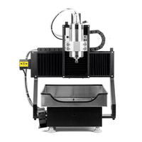 Mini Hobby 3040 Houtfreesmachine Mini Metaalfreesmachine CNC Router Met Watertank 3040/4040/6090 voor Aluminium Frezen Snijden