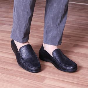 Zapatos de Cuero Formales de Negocios para Hombre, de Lujo, con Punta Cuadrada, que Aumentan la Estatura, de Otoño, Hechos a Mano con Piel de Vacuno de Alta Calidad, Casuales - Product Image 5
