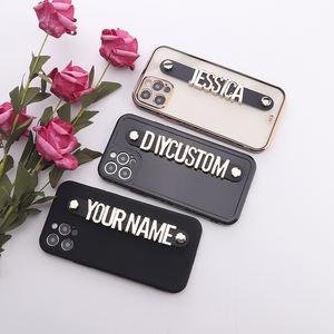 Custodia per Telefono in TPU Personalizzata <span class=keywords><strong>con</strong></span> <span class=keywords><strong>Nome</strong></span> e Lettera <span class=keywords><strong>con</strong></span> Confezione per iPhone 11 12 13 14 Pro Max Mini Xs Xr XsMax SE 7 8 Plus - Product Image 6