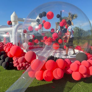 Ballons de fête pour enfants, maison amusante, ballons géants gonflables transparents, maison de ballons, dôme gonflable en cristal, tente à bulles transparente - Product Image 2