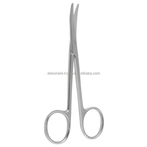 Professional Ragnell 115mm <b>Curved</b> <b>Scissors</b> Stainless Steel Dull Finish Surgical Tools Wholesale Supplier - Product Image 2