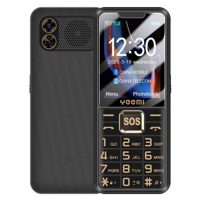 Flash Sale YEEMI K3+ 4G Keypad Phone, 2.4 Inch, LED Flashlight, Big Keyboard Big Fonts