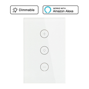 Spintore pulsante dimmer luce led smart wall 1/2/3 gang - Product Image 2