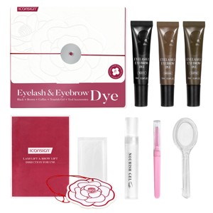 Kit de Tinte para Cejas ICONSIGN Camellia, Tinte Híbrido para Cejas y Pestañas, Resistente al Agua, Tinte para Piel, Gel de Henna Premix - Product Image 4