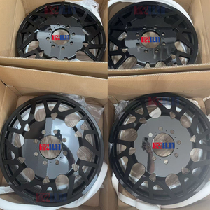 ล้อฟอร์จขนาด 24x8.25 สีดำ สำหรับรถกระบะ ล้ออัลลอยด์แบบกำหนดเอง - Product Image 6