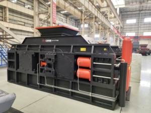 Hydraulische Walzenbrecher-Maschine für Granit Kalkstein Sandherstellung Golderzabbau-Brecher Wettbewerbsfähiger Preis Steinbruch-Ausrüstung - Product Image 2