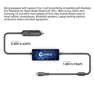 HKY-cargador tipo c para ordenador portátil, adaptador de CC de 65W, 45W, <span class=keywords><strong>LG</strong></span> <span class=keywords><strong>Gram</strong></span> 24V para 12V-14, 15, 16, <span class=keywords><strong>17</strong></span>, 2 en 1, 2021, modelo 15Z90P, 15Z90N, usb-c - Product Image 4