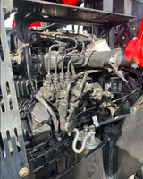 Tracteur agricole pas cher YTO-504 50HP multifonctionnel pour rizières et terres arides avec accessoires