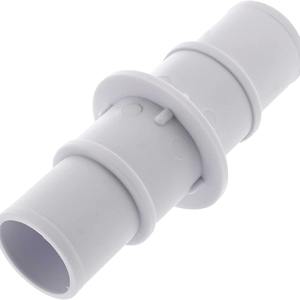 Acoplador de manguera con conector recto para piscina de 1-1/4 pulgadas y 1-1/2 pulgadas con abrazaderas de acero inoxidable para sistema de filtro de piscina - Product Image 5