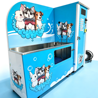 Station de lavage pour chiens à monnayeur, longue durée de vie, faible entretien, machine de lavage automatique pour chiens