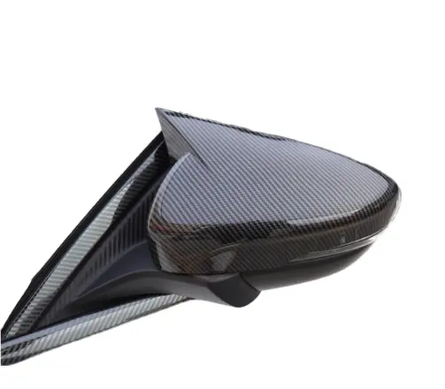 2023 Car Front Side Rear View Mirror Cover For Ford Focus 2019 ST 2020 2021 Saloon Hatchback Carbon Fiber Tuning Accessory Parts