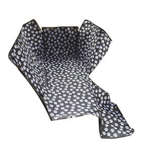 Luxus Pfote bedruckte Auto Matte Oxford Stoff PVC wasserdicht schmutz abweisend Beliebte Haustier Sitz bezug - Product Image 6