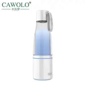 Cawolo最佳发生器离子发生器H2富杯便携式富氢塑料健康制造商USB氢水瓶