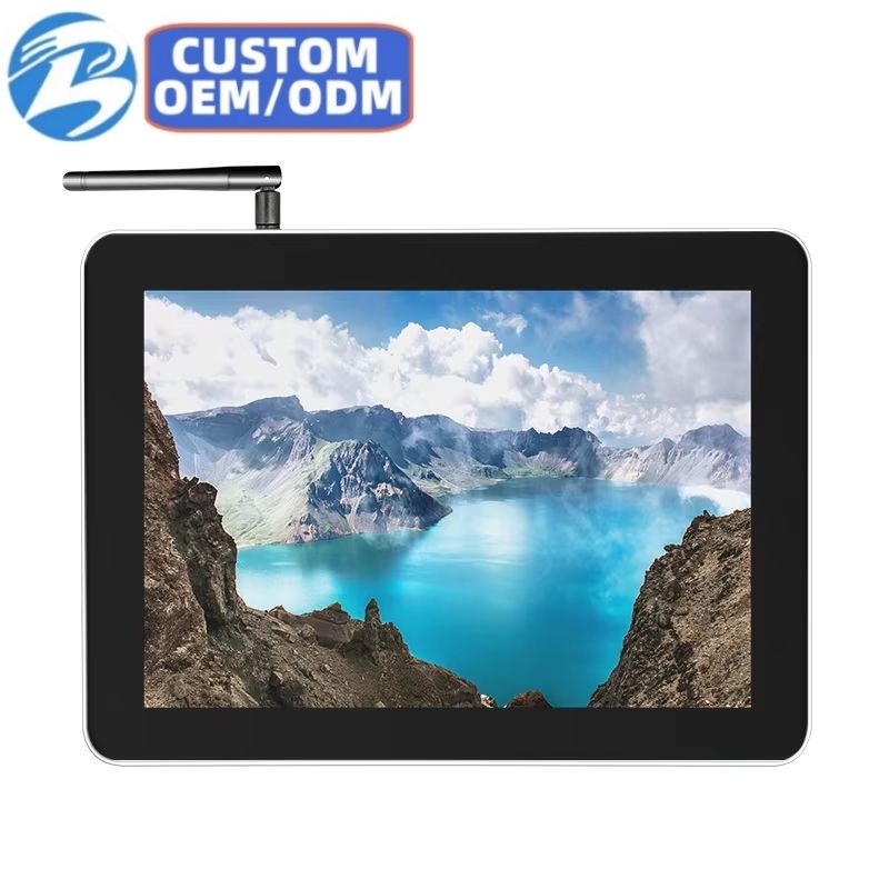 9.7" Android Industrial All-in-One Touchscreen PC Fanless Waterproof 2GB/4GB/8GB RAM 8GB EMMC Storage for Factory Automation