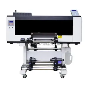 Printer Dtf Uv 30cm Dtf Uv Flatbed Inkjet Flatbed Printer Roll untuk menggulung Printer Uv Dtf