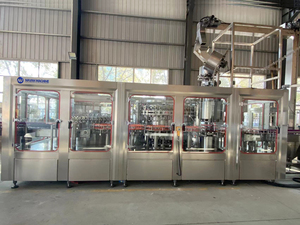 Máy chiết rót, đóng nắp, dán nhãn tự động 3 trong 1 dành cho dây chuyền sản xuất nước tinh khiết, nước khoáng đóng chai nhựa - Product Image 5