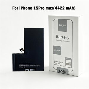 Batería de Litio para Teléfono Móvil <span class=keywords><strong>iPhone</strong></span> 15 <span class=keywords><strong>Pro</strong></span> <span class=keywords><strong>Max</strong></span>, A3121, 4422 mAh, Batería Digital con 100% de Capacidad - Product Image 1
