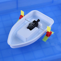 Kit de Montaje de Barco de Agua DIY, Experimento Científico, Material Didáctico STEM, Juguete Educativo para Niños, Aprendizaje Temprano de Física, Regalo Creativo