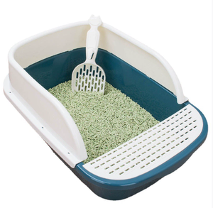 Halbgeschlossenes, geruchsblockierendes Design, geräumige Größe für erhöhten Komfort, universeller Stil, geeignet für verschiedene Rassen, Katzentoilette - Product Image 4