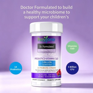 Probióticos para Niños de Marca Privada OEM, 5 Mil Millones de UFC, Tabletas Masticables con Vitaminas C y <span class=keywords><strong>D</strong></span> para el Apoyo Inmunológico Infantil - Product Image 4