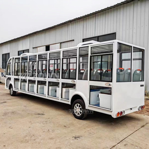 Autobús Turístico Eléctrico Multifuncional ZOWN con Camuflaje, Cabina Cerrada, Transporte de Pasajeros y Carga - Product Image 3