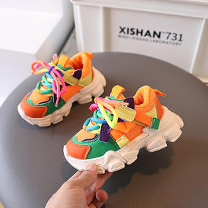 2025 yeni Unisex bebek Sneaker yüksek kalite kaymaz yürüyüş ayakkabıları 1-6 Yeas nefes bahar çocuk spor ayakkabı - Product Image 5