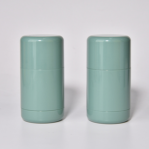 30ml 50ml xoắn lên dính ống đáy tròn PP rỗng phân hủy sinh học rõ ràng nhựa khử mùi container cuộn trên chai - Product Image 3