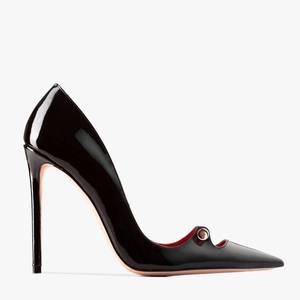 Zapatos de Mujer con Hebilla Metálica, Zapatos de Vestir Sexys con Tacones Altos Finos, Sandalias de Tacón de Aguja con Boca Poco Profunda - Product Image 3