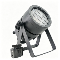 Projecteur PAR LED COB 200W IP68 étanche RGBWA 5-en-1 DMX512 à température de couleur réglable pour scène extérieure, concerts et mariages