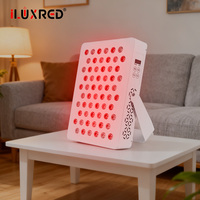 Appareil de luminothérapie infrarouge ILUXRED Mini Dropshipping portable, petit, 300W, 660 850nm, lumière rouge pour le visage et le corps