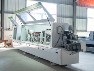 Cạnh bander cạnh dải Máy chế biến gỗ máy móc tự động thép bàn làm việc hướng dẫn sử dụng PVC cung cấp bảng điều khiển gỗ dán máy - Product Image 4